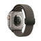 Tekvon Magnetic Track Buckle Mountain Texture Silicone Band for Apple Watch, Huawei & Samsung