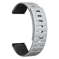 Magnetic Liquid Silicone QuickFit Band for Garmin Fenix 8 / 7 Pro / Enduro (22mm / 26mm)