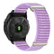 Tekvon Alpine Two-Piece Nylon Watch Band for Garmin Fenix 7X & Tactix 8 (20mm / 22mm / 26mm)