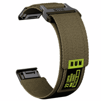 Tekvon Tactical Woven Nylon Band for Garmin Fenix 8, Fenix 7X Pro & Fenix 6 (22mm / 26mm)