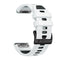 Tekvon Dual-Tone Silicone Watch Band for Garmin Fenix 8 Series 47mm / 51mm (22mm / 26mm)
