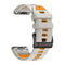 Tekvon Dual-Tone Silicone Watch Band for Garmin Fenix 8 Series 47mm / 51mm (22mm / 26mm)