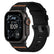 Tekvon Two-Piece Sport Canvas Watch Band with Pin Buckle for Apple Watch Series 11, 10, Ultra (38mm-49mm)