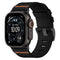 Tekvon Two-Piece Sport Canvas Watch Band with Pin Buckle for Apple Watch Series 11, 10, Ultra (38mm-49mm)