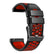 Tekvon 24mm Dual-Color Vented Silicone Band for Suunto 9, Suunto 7, D5 & Spartan Sport