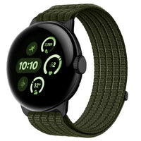 Tekvon Cloud-Soft Breathable Nylon Loop Band for Google Pixel Watch 4, 3, 2, 1 (41mm / 45mm)