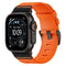 Tekvon Two-Piece Sport Canvas Watch Band with Pin Buckle for Apple Watch Series 11, 10, Ultra (38mm-49mm)