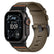 Tekvon Two-Piece Sport Canvas Watch Band with Pin Buckle for Apple Watch Series 11, 10, Ultra (38mm-49mm)