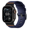 Tekvon Two-Piece Sport Canvas Watch Band with Pin Buckle for Apple Watch Series 11, 10, Ultra (38mm-49mm)
