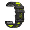 Tekvon Dual-Tone Silicone Watch Band for Garmin Fenix 8 Series 47mm / 51mm (22mm / 26mm)