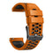 Tekvon 24mm Dual-Color Vented Silicone Band for Suunto 9, Suunto 7, D5 & Spartan Sport