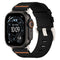 Tekvon Two-Piece Sport Canvas Watch Band with Pin Buckle for Apple Watch Series 11, 10, Ultra (38mm-49mm)