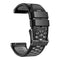 Tekvon 24mm Dual-Color Vented Silicone Band for Suunto 9, Suunto 7, D5 & Spartan Sport