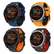 Tekvon Dual-Tone Silicone Watch Band for Garmin Fenix 8 Series 47mm / 51mm (22mm / 26mm)